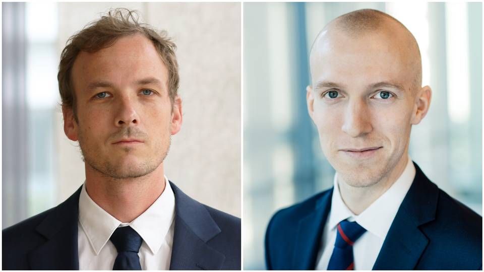 Pål-Martin Schreiner (t.v.) og Fredrik Klebo-Espe. | Foto: KPMG Law Advokatfirma