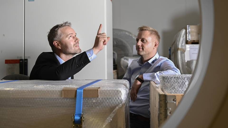 Adm. direktør i Scandinavian Medical Solutions, Jens Krohn (tv), vil lade virksomheden notere til en udbudskurs på 5 kr. | Foto: Scandinavian Medical Solutions/PR-foto/ZoeMe