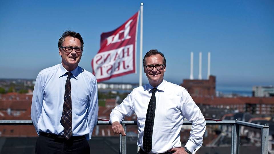 Thomas Just Karberg og broren Peter Just Karberg udgør femte generation i den over 150 år gamle familievirksomhed. Nu træder Thomas Just Karbergs søn, Frederik, også ind i direktionen. | Foto: Niels Hougaard/Jyllands-Posten/Ritzau Scanpix