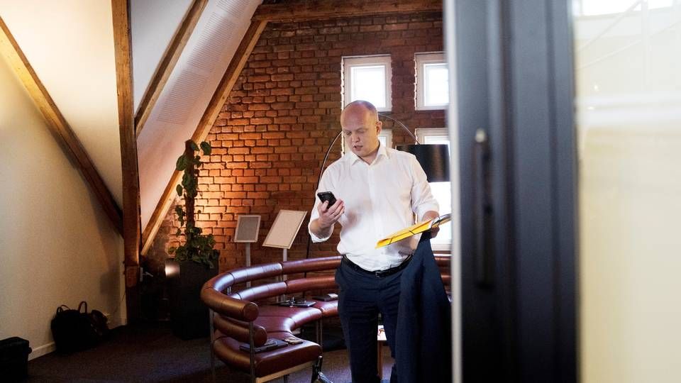 Senterparti-leder Trygve Slagsvold Vedum blir etter alle solemerker ny finansminister. | Foto: Ali Zare / NTB