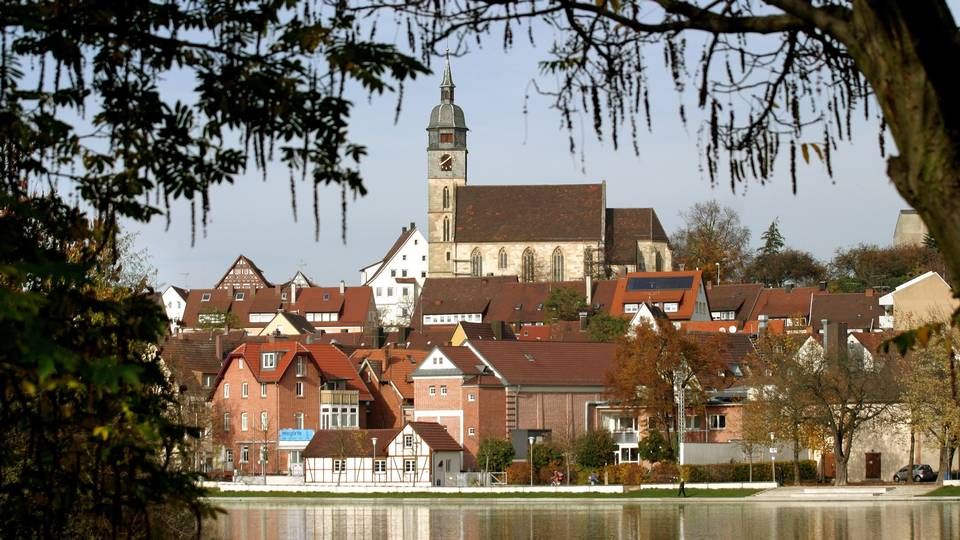 Blick auf die Böblinger Stadtkirche vom oberen See | Foto: Foto: Bildarchiv Stadt Böblingen Foto Ruchay .jpg