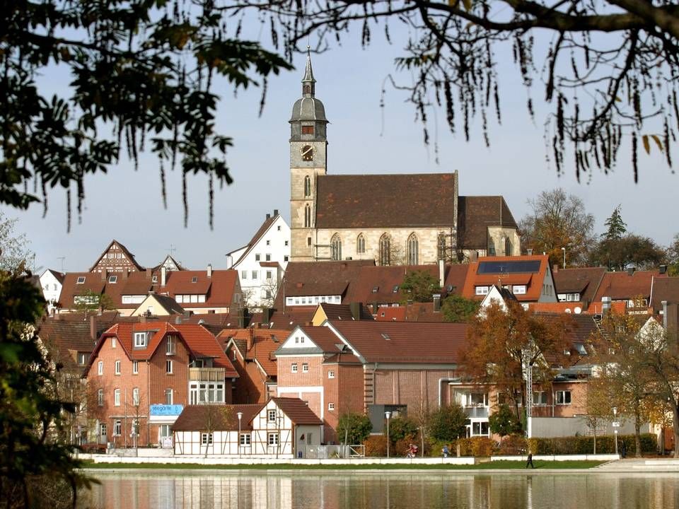 Blick auf die Böblinger Stadtkirche vom oberen See | Foto: Foto: Bildarchiv Stadt Böblingen Foto Ruchay .jpg