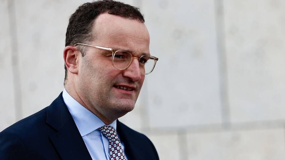 Den tyske sundhedsminister Jens Spahn (CDU). | Foto: Hannibal Hanschke/Reuters/Ritzau Scanpix