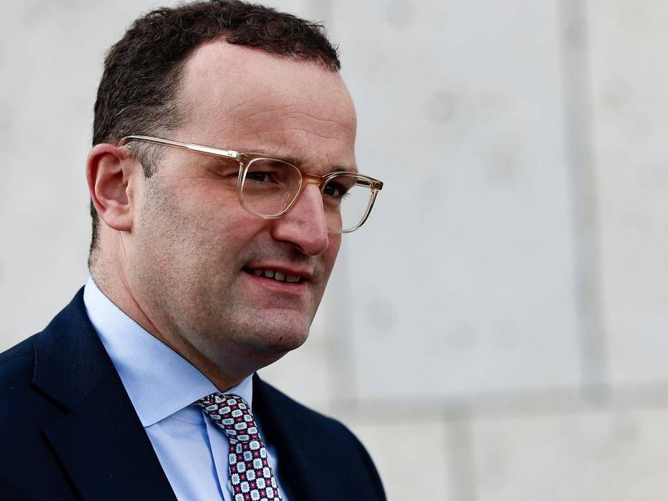 Den tyske sundhedsminister Jens Spahn (CDU). | Foto: Hannibal Hanschke/Reuters/Ritzau Scanpix