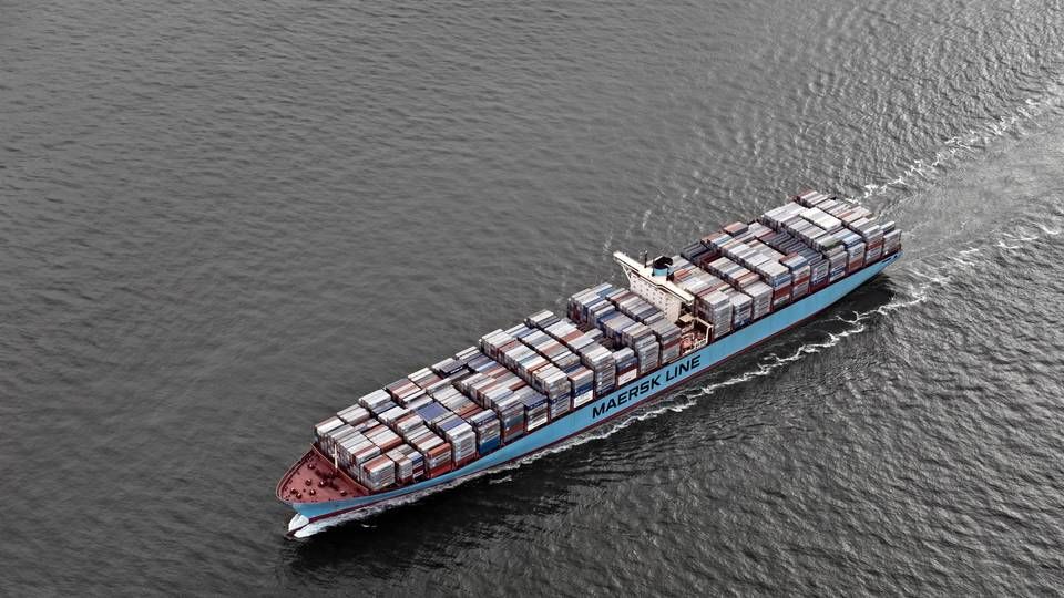 Maersk håber efterhånden at få skibene over på grønt brændstof. | Foto: PR / Maersk