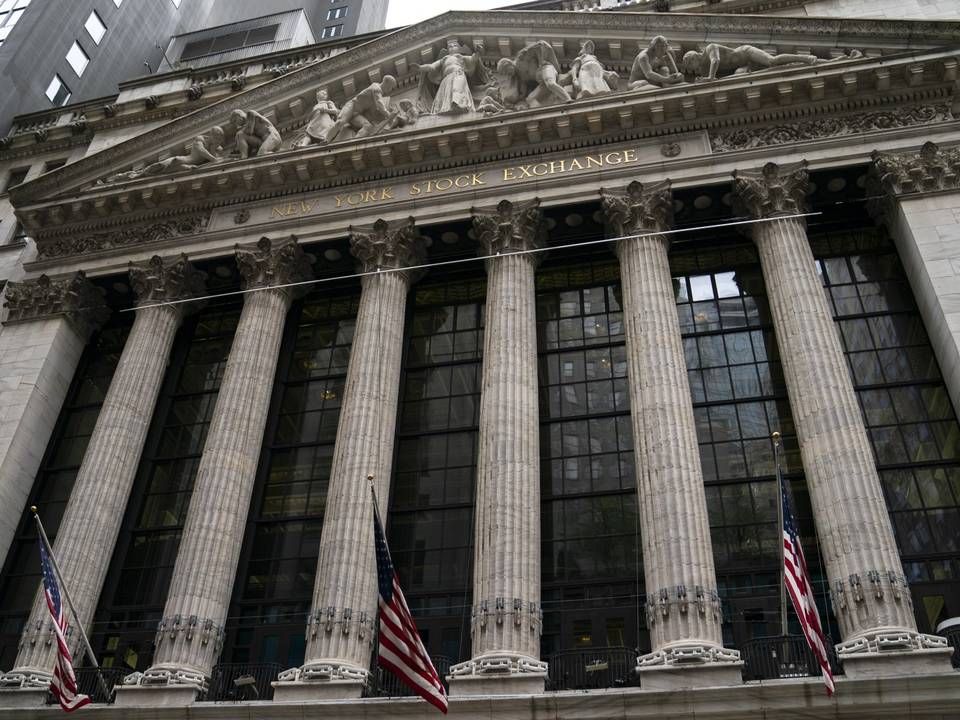 Blick auf die New Yorker Börse | Foto: picture alliance / ASSOCIATED PRESS | John Minchillo