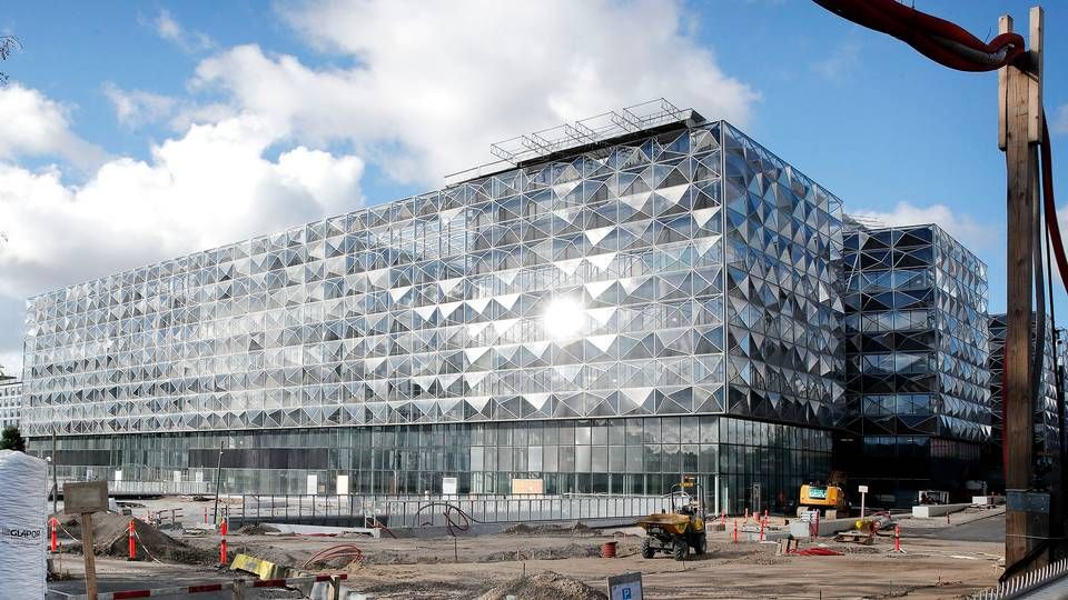 Niels Bohr Bygningen skulle have kostet 1,6 mia. kr. Ifølge seneste skøn løber byggeprisen op i 4,3 mia. kr. | Foto: Jens Dresling/Politiken/Ritzau Scanpix