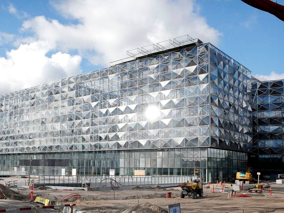 Niels Bohr Bygningen skulle have kostet 1,6 mia. kr. Ifølge seneste skøn løber byggeprisen op i 4,3 mia. kr. | Foto: Jens Dresling/Politiken/Ritzau Scanpix