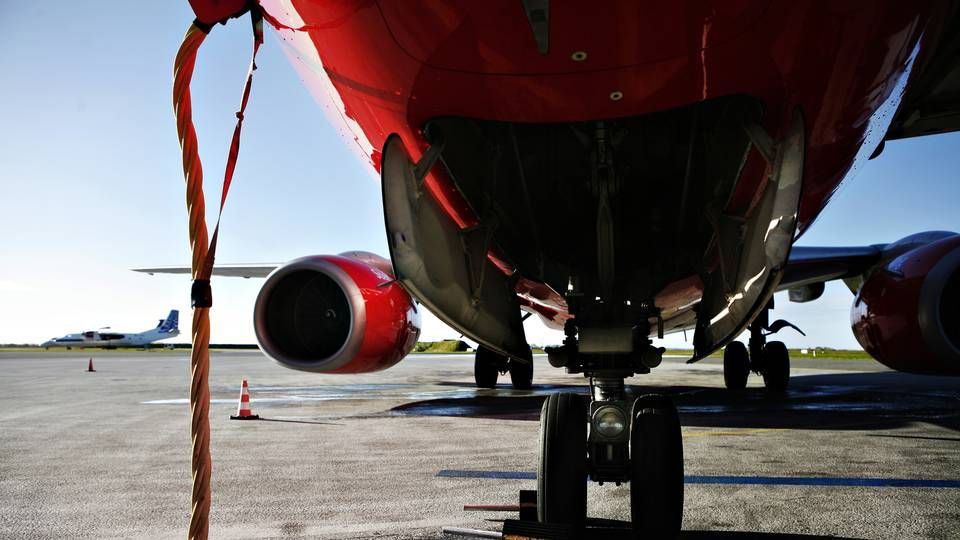 Skal flybranchen lykkes med at gennemføre en grøn omstilling, skal indtægter fra en eventuel afgift på flybilletter finansiere omstillingen, lyder det fra Michael Svane branchedirektør i Dansk Industri . | Foto: Thomas Borberg