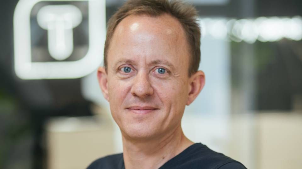 Jesper Theill Eriksen, topchef i det ekspansive softwareselskab Templafy, har ingen problemer med, at der er brugt 250 mio. kroner på få år, for pengene er gået til investeringer, fortæller han. | Foto: Templafy / PR