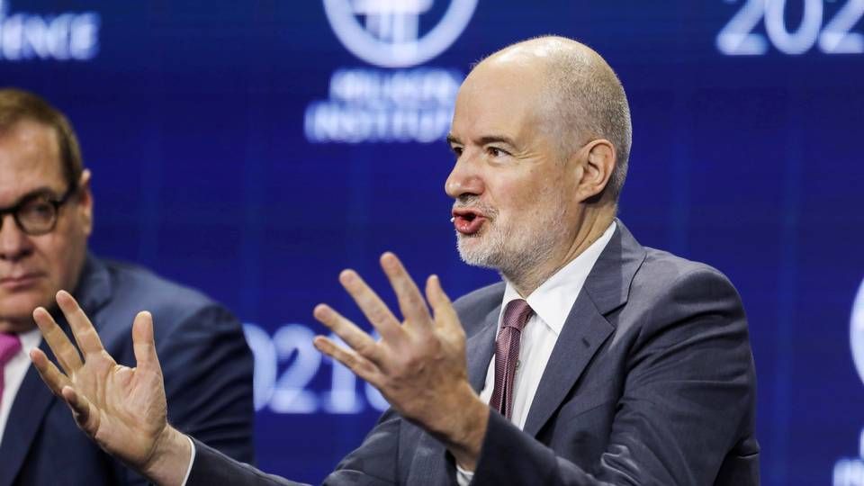 Emmanuel Roman, CEO of PIMCO, speaks at the 2021 Milken Institute Global Conference in Beverly Hills, California, U.S., October 18, 2021. REUTERS/David Swanson | Photo: David Swanson/REUTERS / X07406