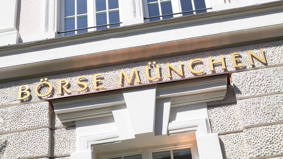 Schriftzug Börse München | Foto: Bayerische Börse