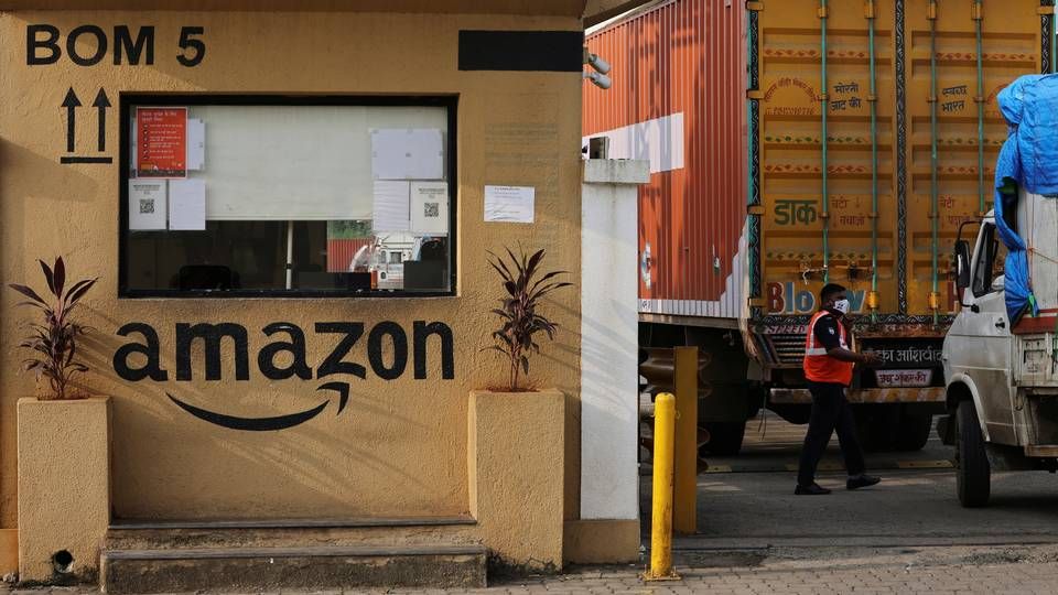 Blandt andet gigant-virksomheden Amazon vil omlægge sin søfragt frem mod 2040. | Foto: Francis Mascarenhas/REUTERS / X06596