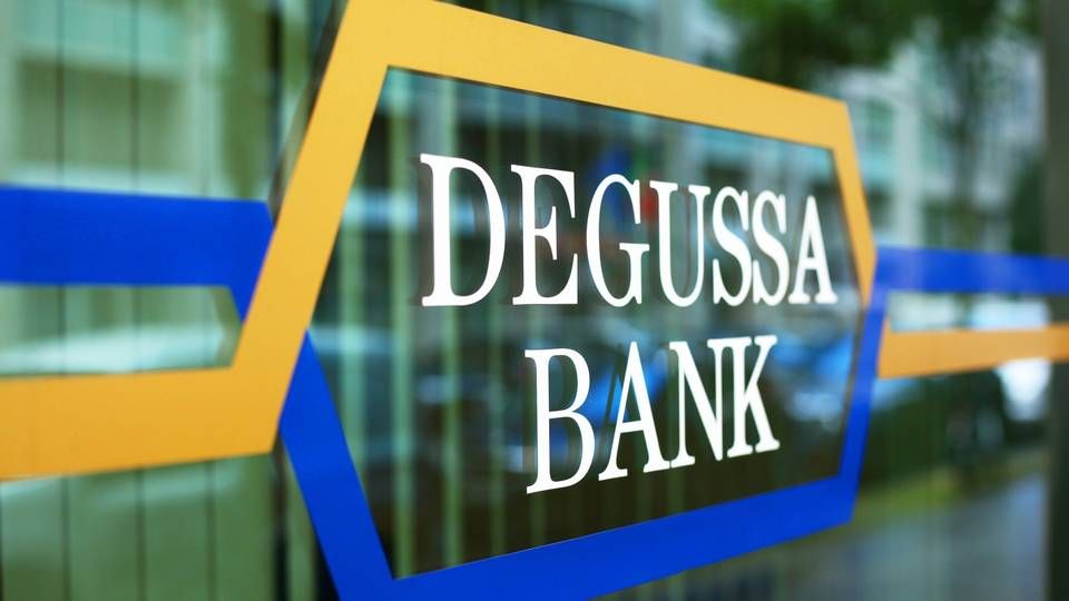 Logo der Degussa Bank | Foto: picture alliance / Wolfram Steinberg | Wolfram Steinberg