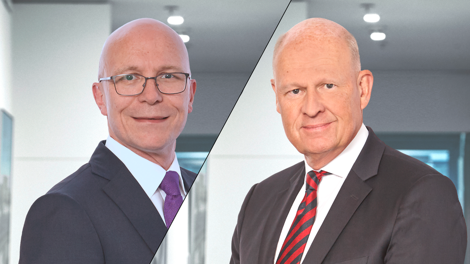 Jürgen Baudisch und Johan Andersson. | Foto: SEB