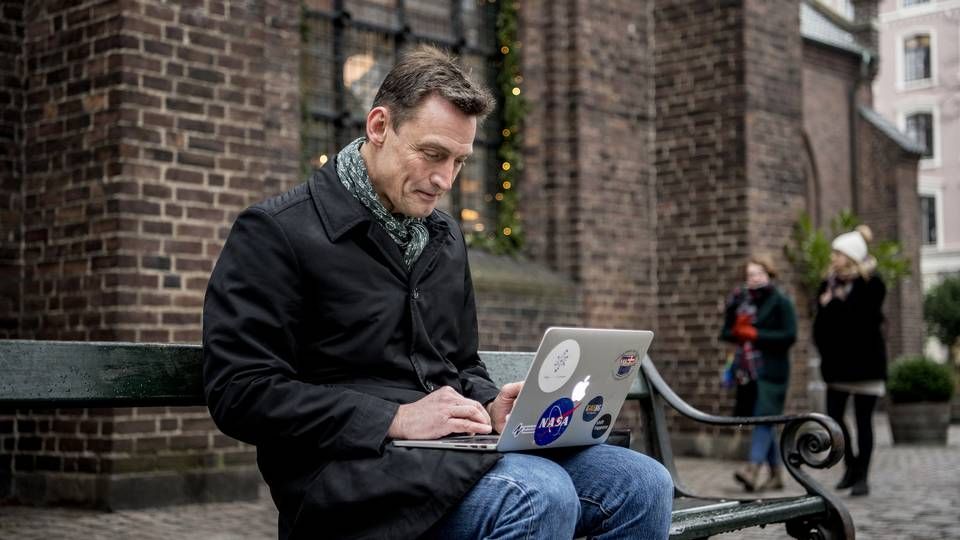 Søren Juul Jørgensen er digital rådgiver og forsker ved Stanford University. | Foto: Stine Bidstrup/EXPLORER