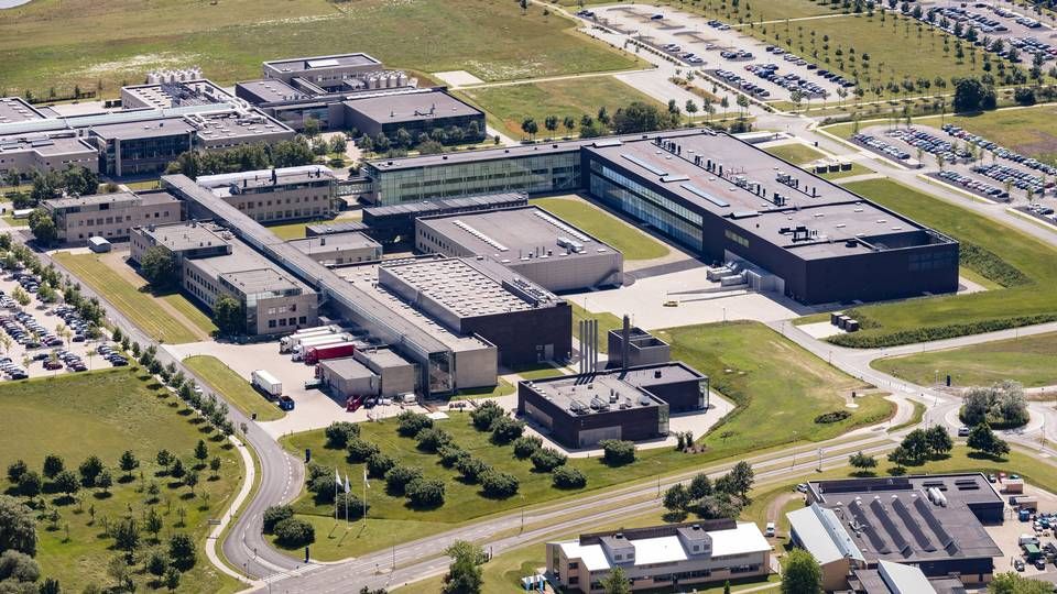 Aerial photo of Novo Nordisk's plant in Hillerød, Denmark | Photo: Novo Nordisk / PR