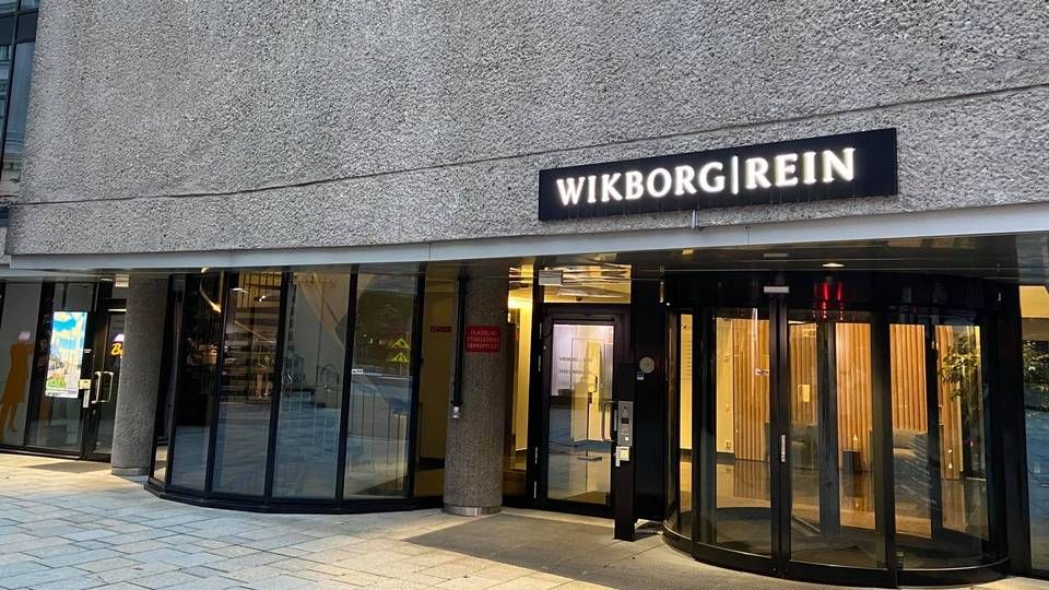 Utenfor Wikborg Reins lokaler i Vika. | Foto: Stian Olsen