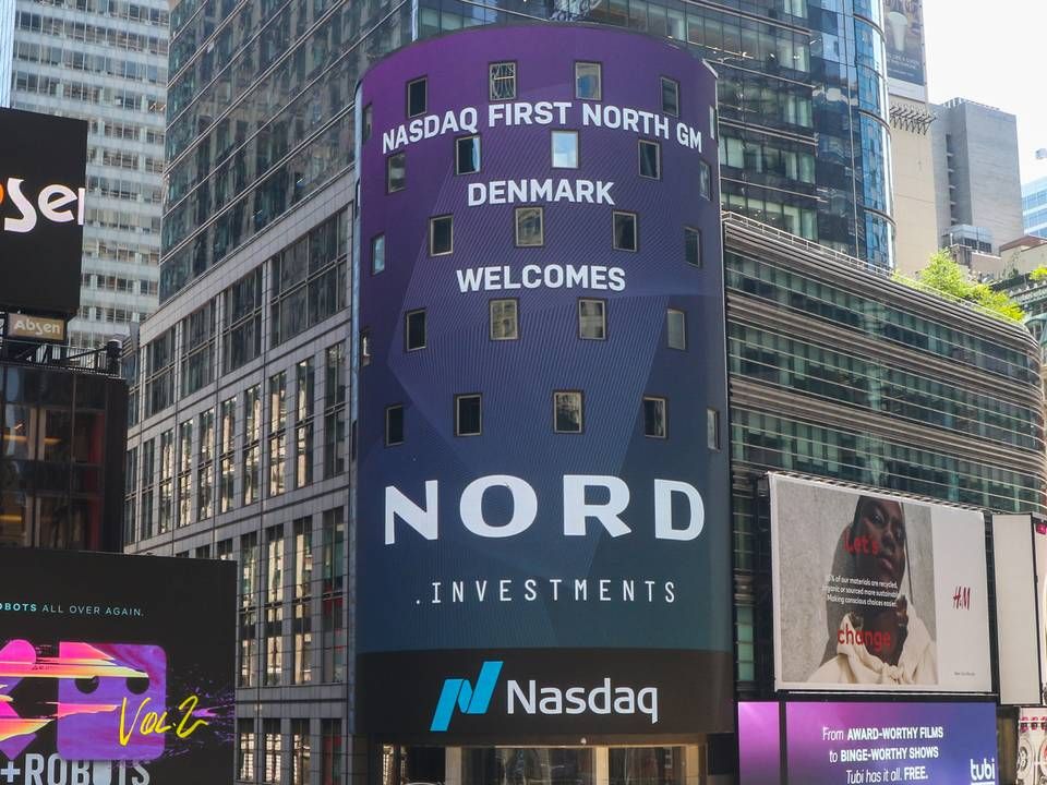 Nord Investments blev noteret på vækstbørsen First North i maj i år. | Foto: PR/Nasdaq