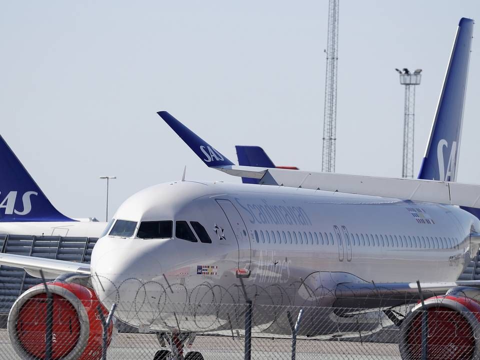 Flyselskabet SAS har oprettet en række nye produktionsselskaber med billigere overenskomster end tidligere, hvilket får kritik. | Foto: Jens Dresling