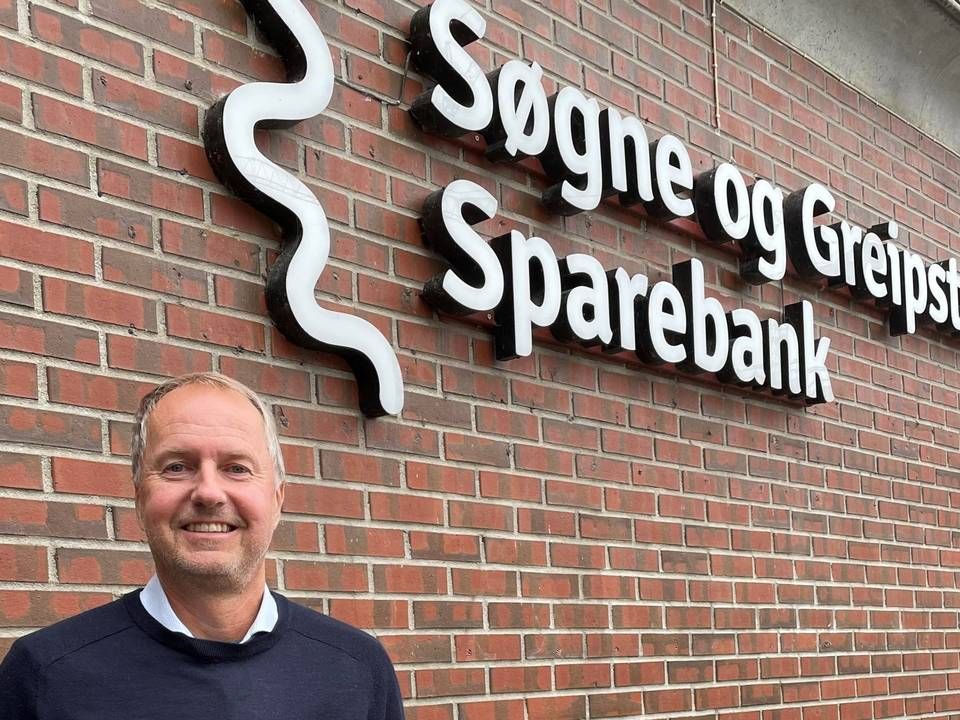 FÅR KRITIKK: Vidar Skaaland er administrerende banksjef i Søgne og Greipstad Sparebank. | Photo: Søgne og Greipstad Sparebank