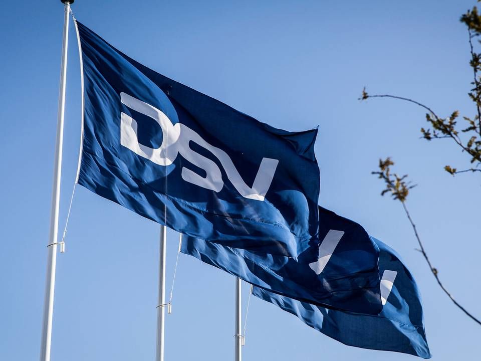 DSV kan som forventet fremvise fremgang. | Foto: DSV PR