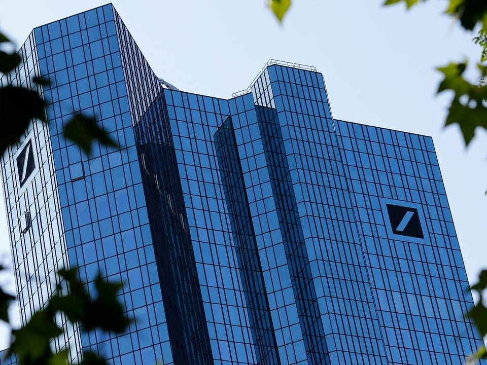 Deutsche Bank har offentliggjort regnskab for tredje kvartal. | Foto: RALPH ORLOWSKI/REUTERS / X00960