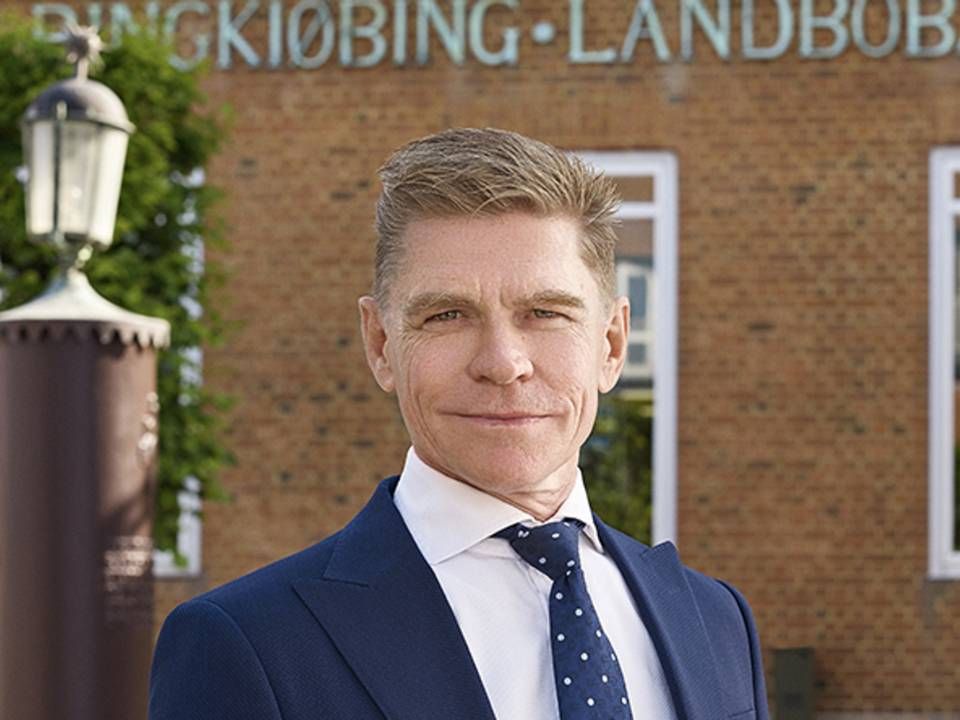 John Fisker, adm. direktør i Ringkjøbing Landbobank, har haft gang i en større rokade med adskillige nye ansættelser. | Foto: Ringkøbing Landbobank/PR