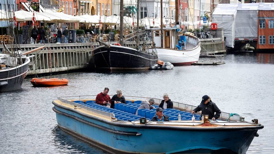 Manglende turister var en af årsagerne til, at Københavns økonomi skrumpede med 4,4 procent sidste år. | Foto: Jens Dresling/Ritzau Scanpix