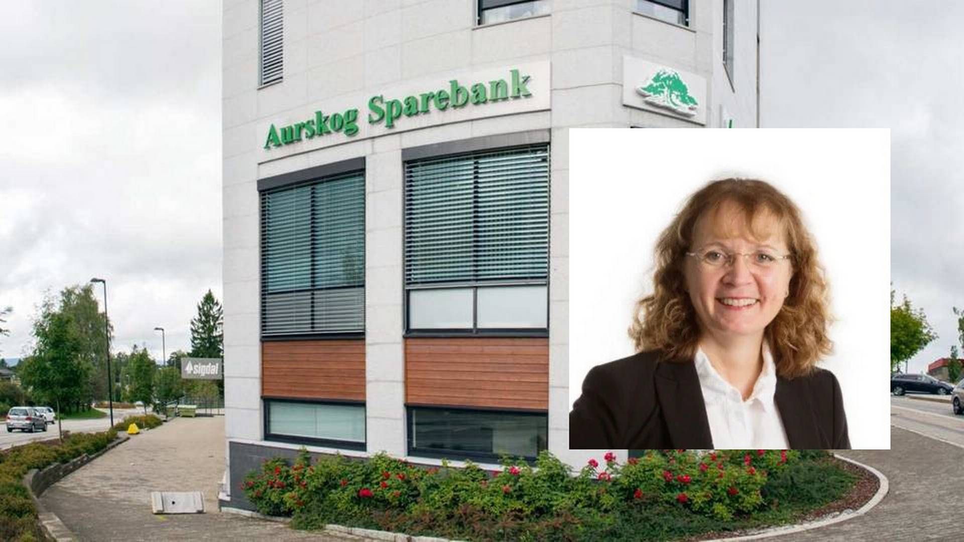 Evy Ann Hagen er administrerende banksjef i Aurskog sparebank. | Foto: Aurskog sparebank