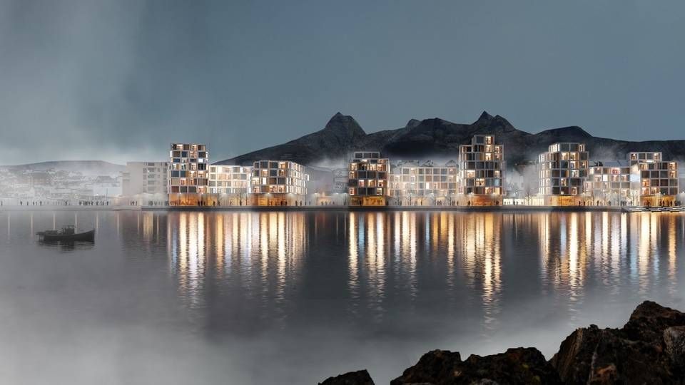GODKJENT: Områdeplanen for Molobyen som er et av Bodøs største byutviklingsprosjekt gjennom tidene er nå godkjent i bystyret. | Foto: Schmidt Hammer Lassen architects