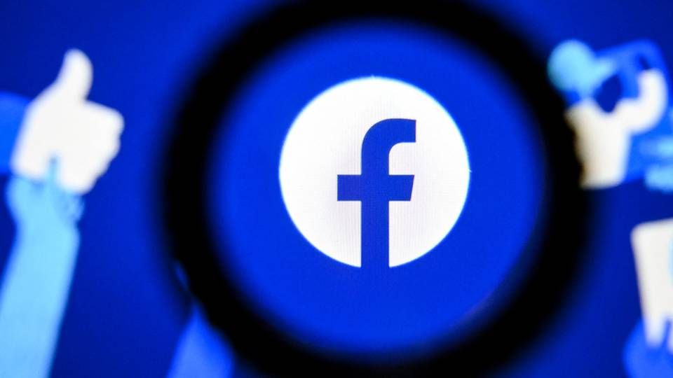 Tirsdag udtalte Forbrugerombudsmanden, at Facebook overtræder reglerne for god markedsføring. | Foto: Kirill Kudryavtsev/AFP / AFP