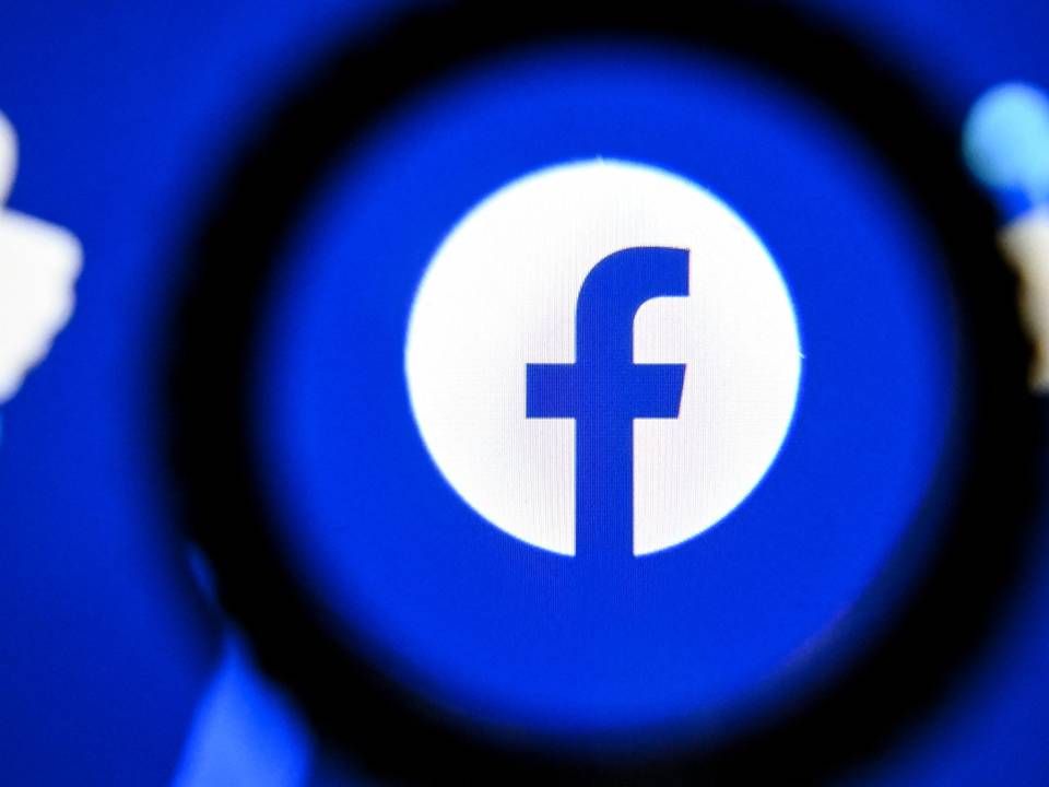Tirsdag udtalte Forbrugerombudsmanden, at Facebook overtræder reglerne for god markedsføring. | Foto: Kirill Kudryavtsev/AFP / AFP