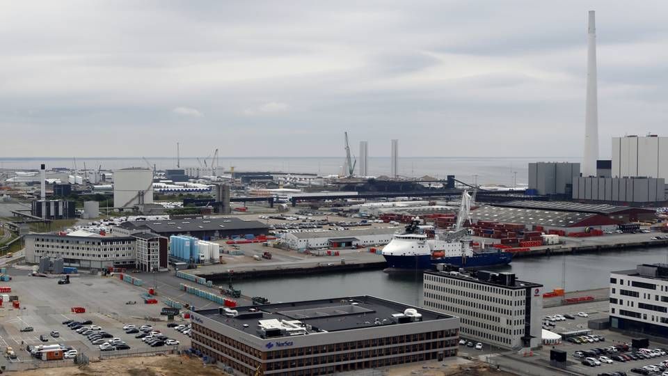 Esbjerg er havvindens historiske hovedstad, men lige nu er det snarere byens kulkraftværk, Ørsted tjener penge på. | Foto: PR / Din Forsyning