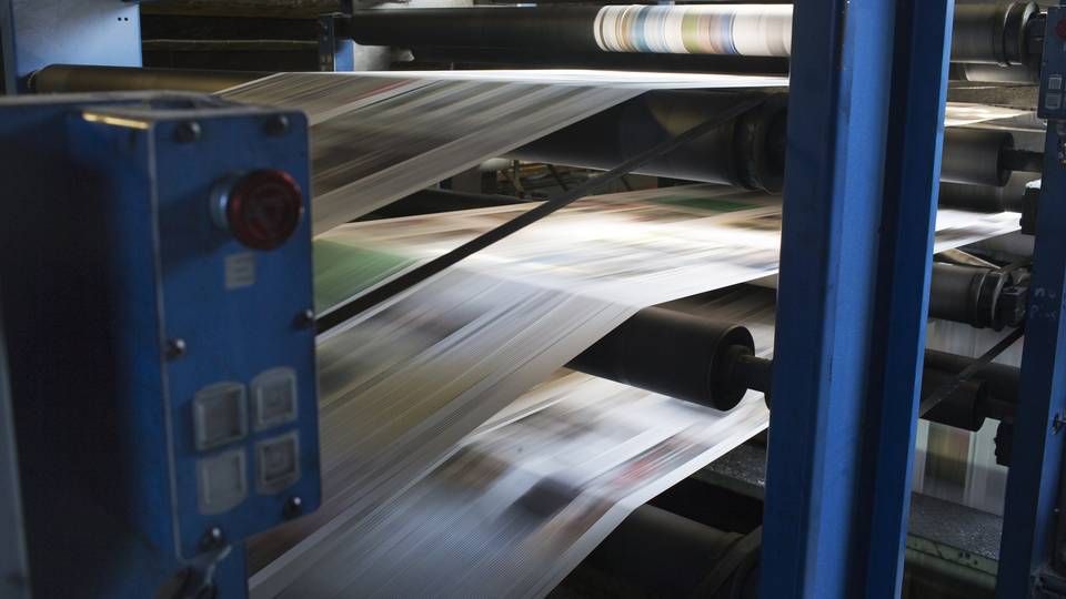 Stampen Media planlægger nye aviser i det vestlige Sverige. Printsalget er ellers på tilbagegang, mens mediehusets digitale indtægter vokser. | Foto: Mathias Svold/Ritzau Scanpix