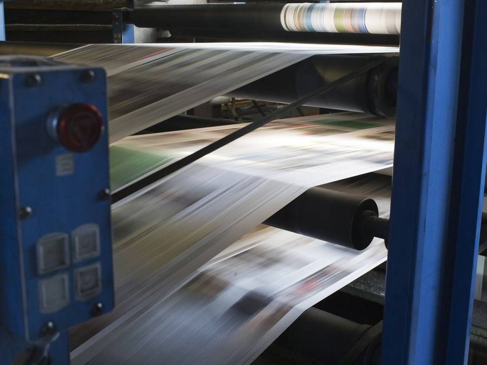 Stampen Media planlægger nye aviser i det vestlige Sverige. Printsalget er ellers på tilbagegang, mens mediehusets digitale indtægter vokser. | Foto: Mathias Svold/Ritzau Scanpix