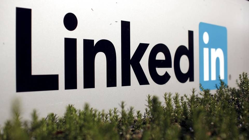 Ledere bruger blandt andet LinkedIn til at søge efter medarbejdere. | Foto: Robert Galbraith/Reuters/Ritzau Scanpix