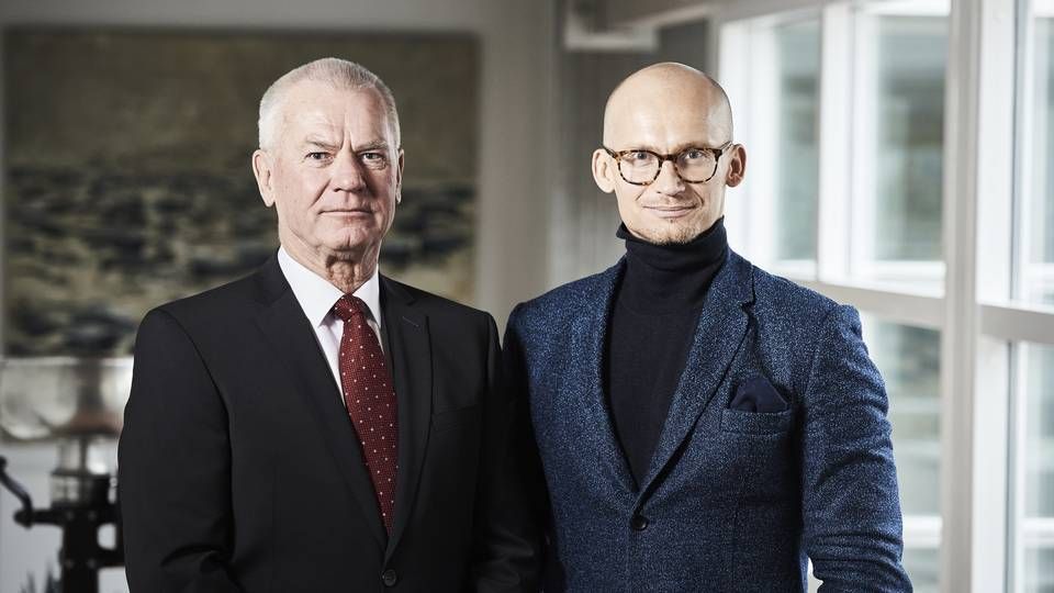 Thor Stadil og Christian Stadil, der ejer Thornico-konglomeratet med bl.a. shipping. | Foto: PR / Thorco / Skovdal