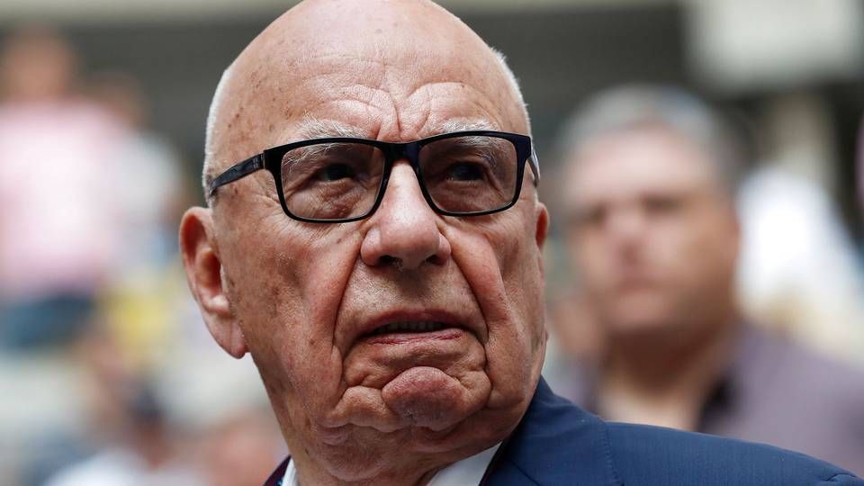 Rupert Murdoch er hovedaktionær og bestyrelsesformand for News Corporation. | Foto: Mike Segar/Reuters/Ritzau Scanpix