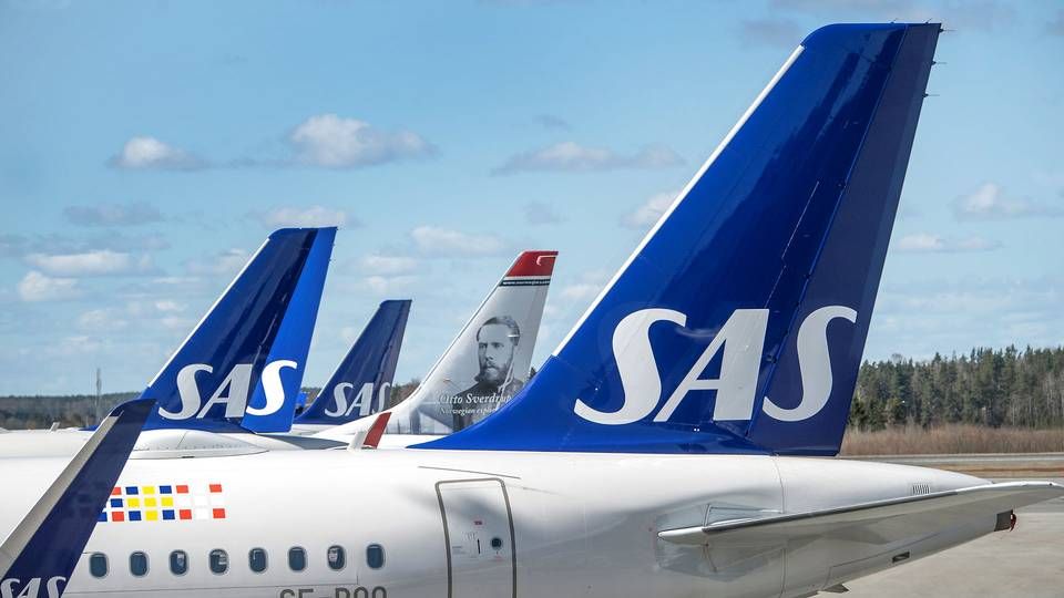 SAS får stadig flere passagerer, men er langt fra niveauet før corona. | Foto: Tt News Agency/Reuters/Ritzau Scanpix