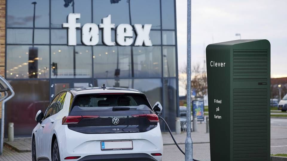 Ladestanderne kommer op med 89 Føtex-butikker. | Foto: Pr Clever