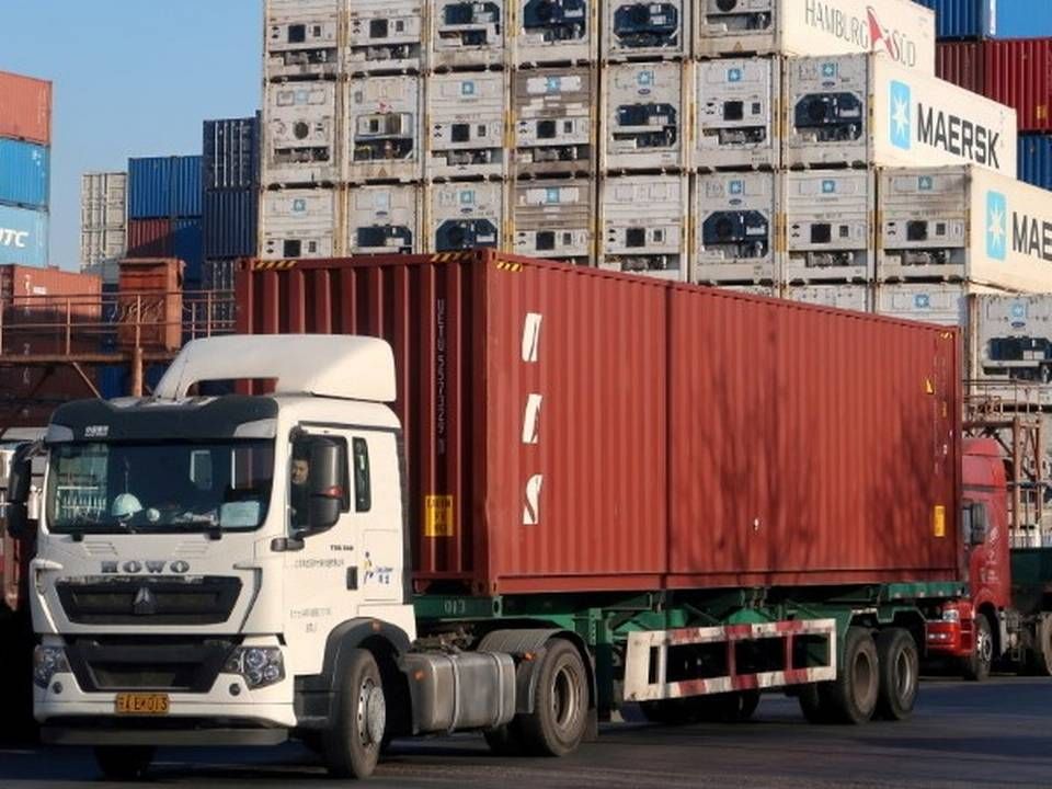 Eksporten af varer og tjenester var i fremgang i september og nåede det højeste niveau nogensinde, viser tal fra Danmarks Statistik. | Foto: Sun Yilei/Reuters/Ritzau Scanpix
