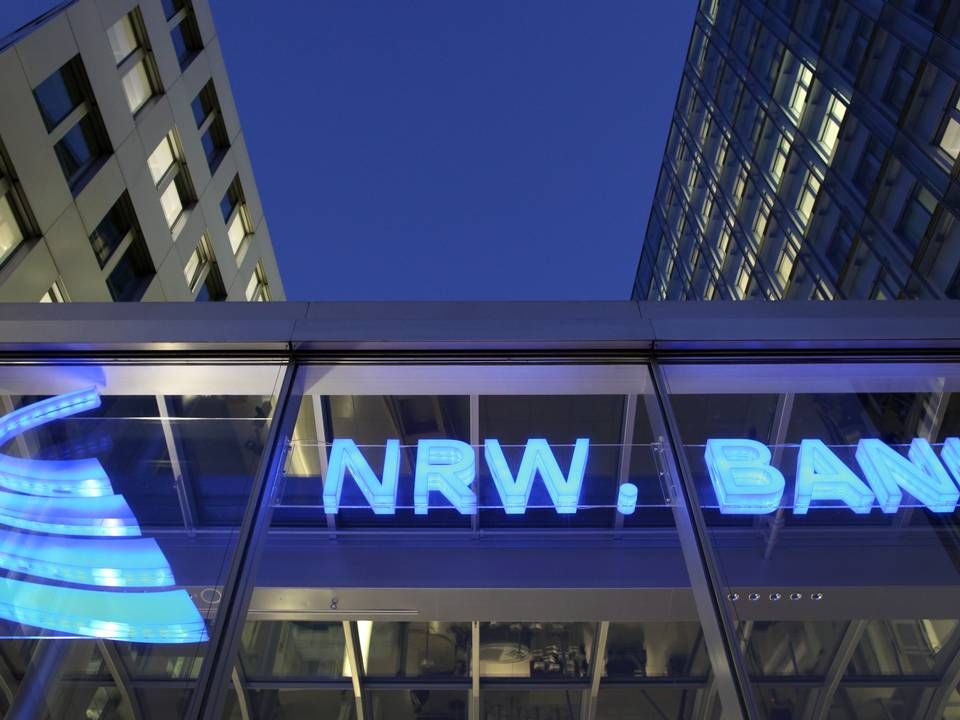 Zentrale der NRW Bank in Düsseldorf. | Foto: picture alliance / dpa | Martin Gerten