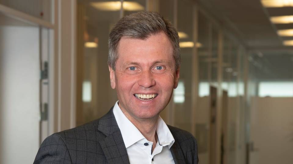 – Vi styrer på en vekst i løpet av året på ti prosent, sier administrerende banksjef Torleif Lilløy. | Foto: Mette Snare