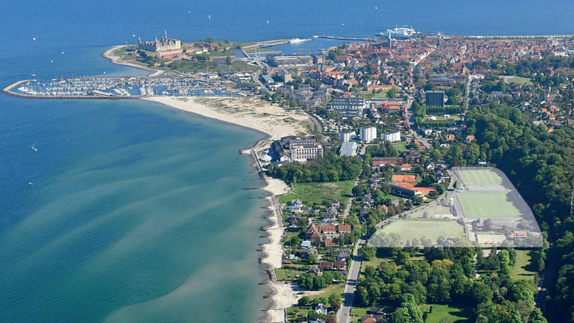 Med tæt afstand til Kronborg, Øresund og Marienlyst Strandhotel vil de kommende boliger få en sjælden attraktiv placering i domkirkebyen Helsingør. | Foto: PR