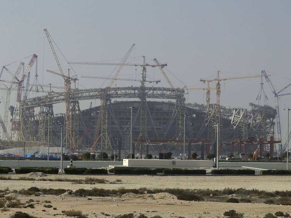 Fem danske pensionsselskaber har investeret i alt 878 mio kr. i Qatar, hvor der i øjeblikket afholdes VM. | Foto: Hassan Ammar / AP