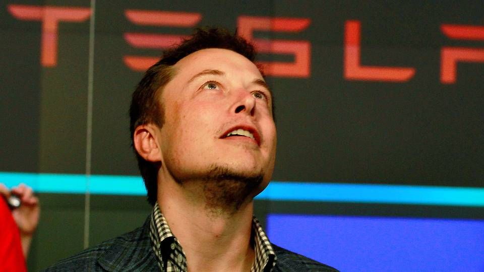 Teslas topchef Elon Musk har igen sat gang i Teslas aktiekurs. | Foto: Brendan Mcdermid/Reuters/Ritzau Scanpix