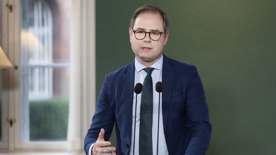 Finansminister Nicolai Wammen, har inviteret til pressemøde, dagen inden at den såkaldte velfærdslov skal førstebehandles i Folketingssalen | Foto: Claus Bech