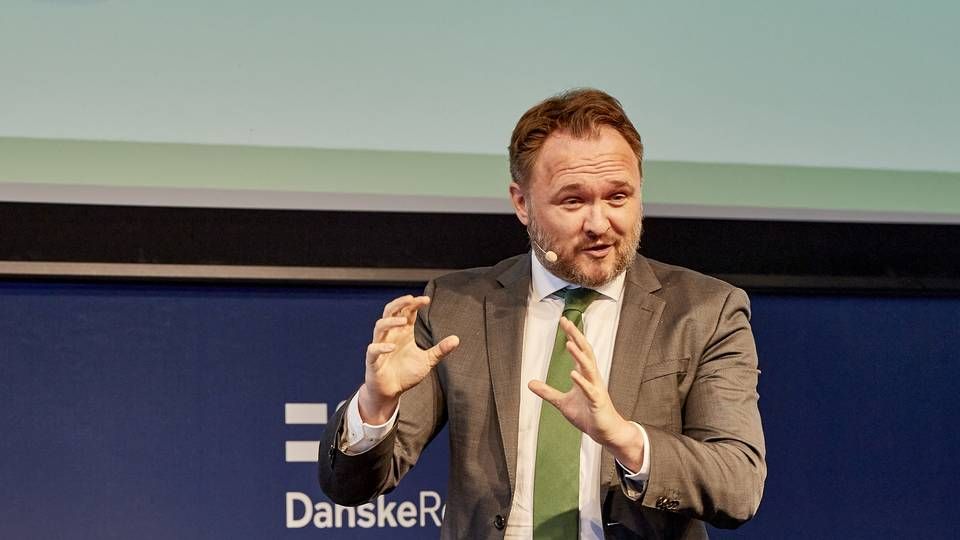 Klimaminister Dan Jørgensen var med til at præsentere den nye alliance. | Foto: PR-foto Danske Rederier
