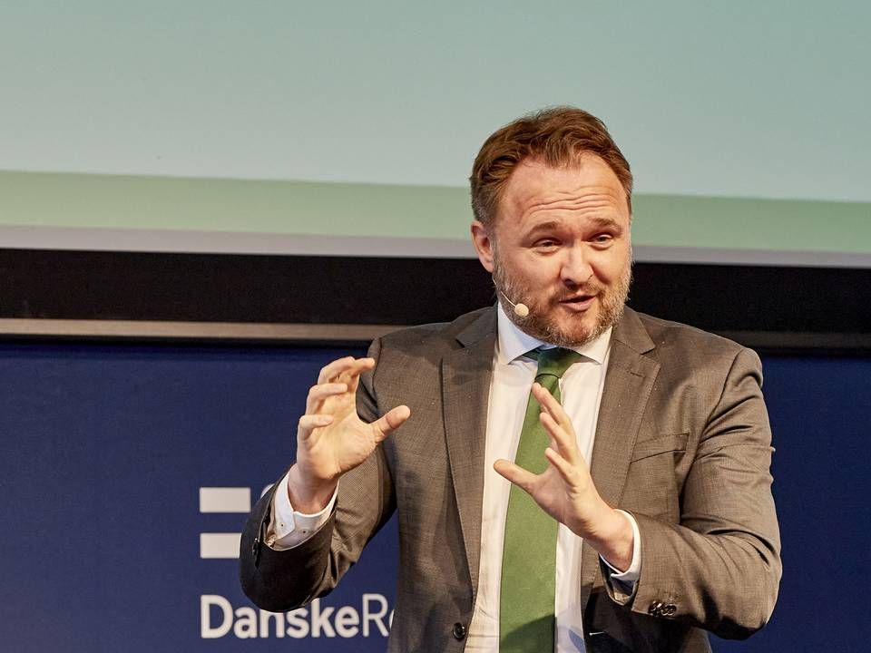 Klimaminister Dan Jørgensen var med til at præsentere den nye alliance. | Foto: PR-foto Danske Rederier